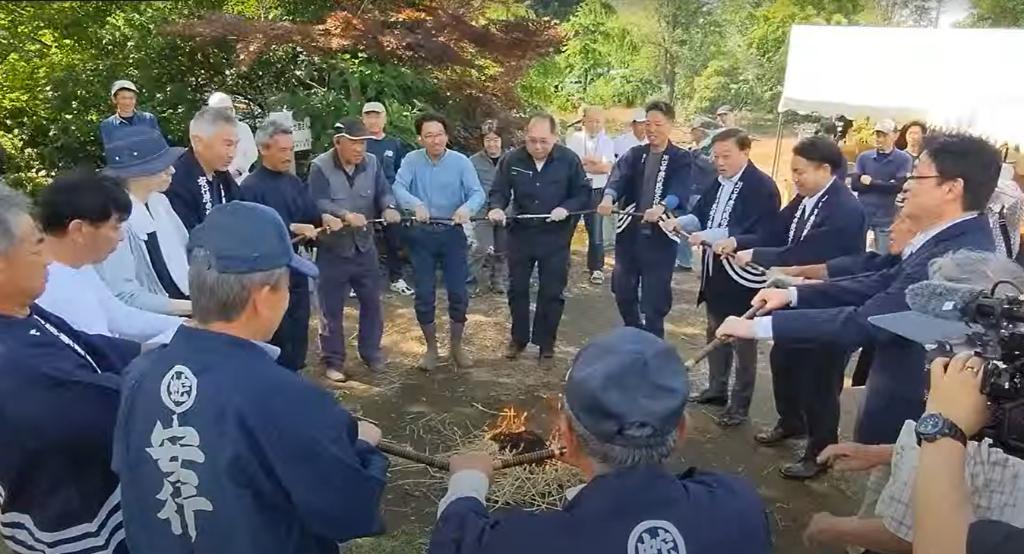 百万遍の行事・完成