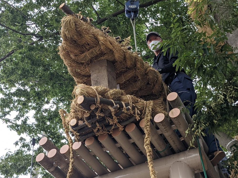 組み立て・安置・やぐら